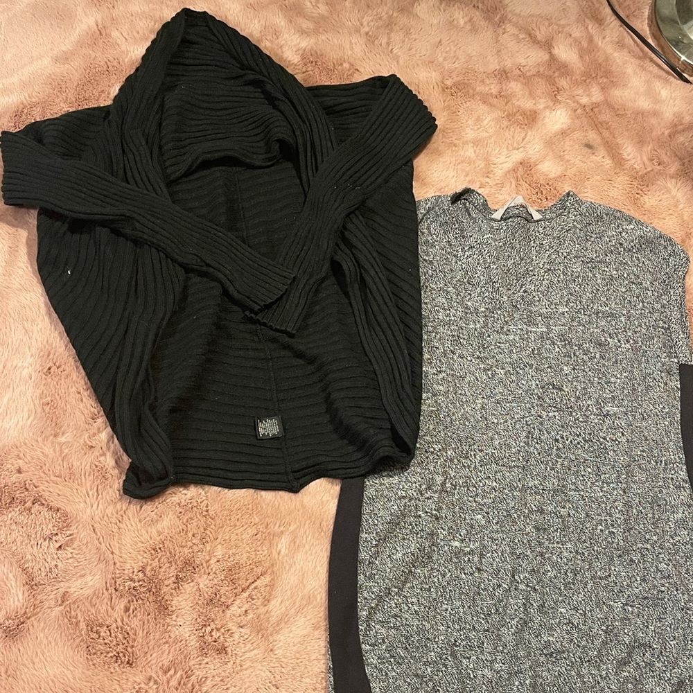 Office dress with cardigan
